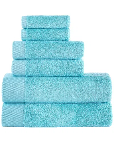 BROOKS BROTHERS BROOKS BROTHERS SOLID SIGNATURE 6PC TOWEL SET
