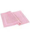 Brooks Brothers Solid Signature Bath Mat In Pink