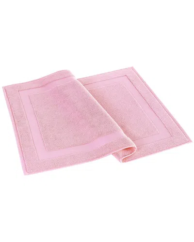 Brooks Brothers Solid Signature Bath Mat In Pink