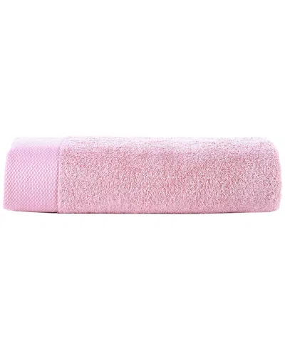 Brooks Brothers Solid Signature Bath Towel In Pink