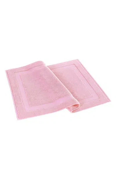 Brooks Brothers Solid Signature Cotton Bath Mat In Pink