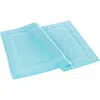 Brooks Brothers Solid Signature Cotton Bath Mat In Sea Glass