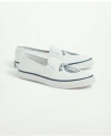 Brooks Brothers Sperry X "crest" Slip On Shoes In White