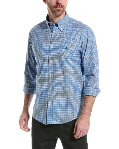 Brooks Brothers Sport Fit Oxford Shirt In Blue