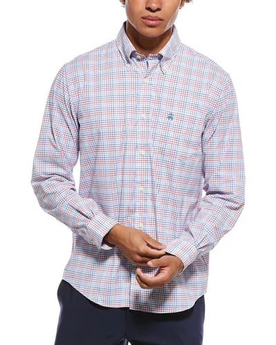 Brooks Brothers Sport Fit Performance Shirt In Purple