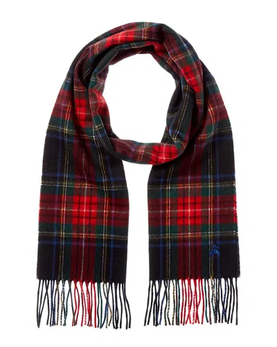Brooks Brothers Stewart Plaid Wool & Cashmere-blend Scarf In Multi