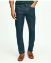 Brooks Brothers Straight Fit Denim Jeans In Dark Blue
