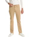 Brooks Brothers Performance Straight Front Pant In Brown