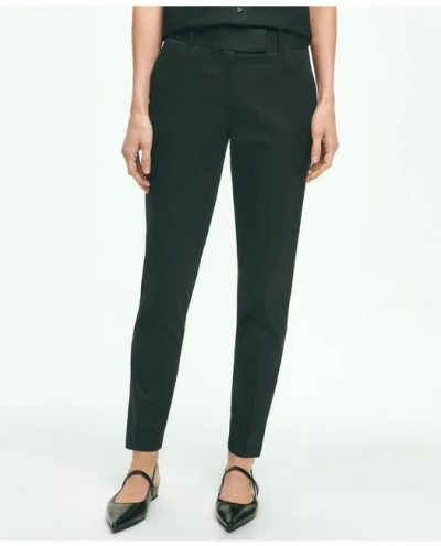 Brooks Brothers Stretch Cotton Advantage Chino Pants In Black