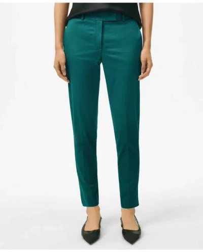 Brooks Brothers Stretch Cotton Advantage Chino Pants In Dark Green