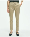 Brooks Brothers Stretch Cotton Advantage Chino Pants In Khaki