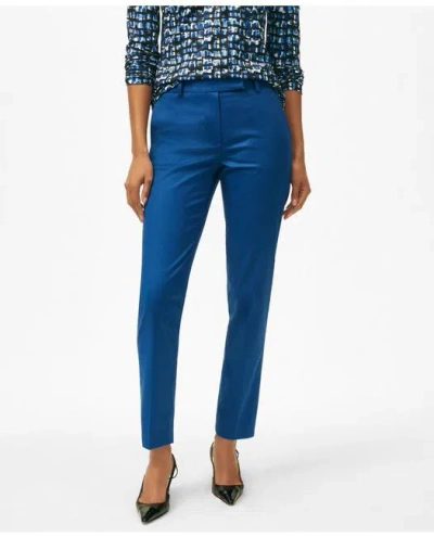 Brooks Brothers Stretch Cotton Advantage Chino Pants In Mazarine Blue