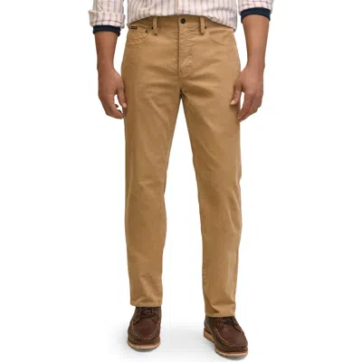 Brooks Brothers Stretch Cotton Corduroy Five Pocket Pants In Brown