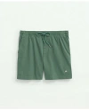 Brooks Brothers Stretch Cotton Friday Club Shorts In Green