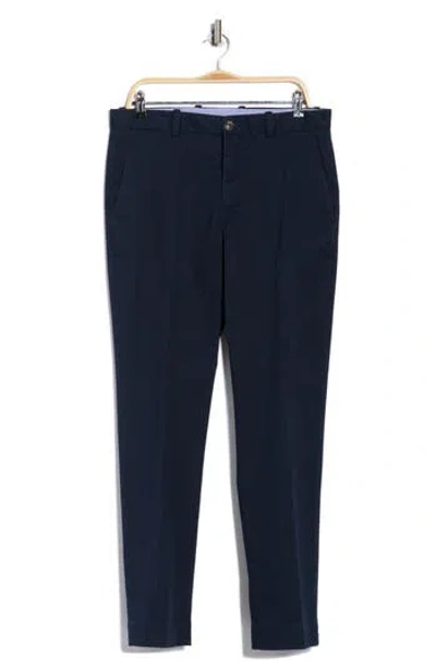 Brooks Brothers Stretch Cotton Pants In Blue
