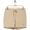 Brooks Brothers Stretch Cotton Shorts In Brown