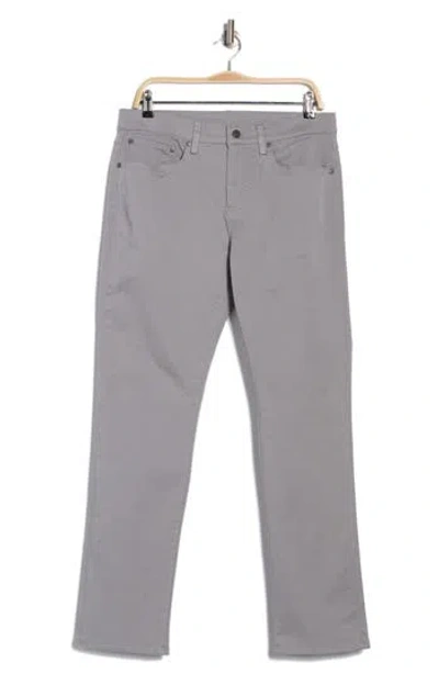 Brooks Brothers Stretch Cotton Straight Leg Pants In Monumnt