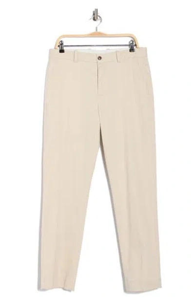 Brooks Brothers Stretch Cotton Twill Straight Leg Chino Pants In Multi