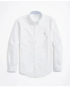 Brooks Brothers Stretch Regent Regular-fit Sport Shirt, Non-iron Oxford In White