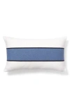 Brooks Brothers Stripe Decorative Throw Pillow In Blue