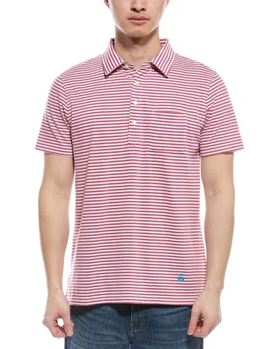 Brooks Brothers Stripe Knit Polo Shirt