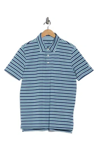 Brooks Brothers Stripe Polo In Multi