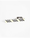 Brooks Brothers Stripe Tie Bar Shoes | Gold/navy In Yellow