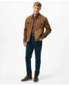 Brooks Brothers Out Corduroy Trucker Jacket In Brown