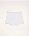 Brooks Brothers Supima Cotton Boxer Briefs - 3 Pack In White