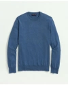Brooks Brothers Supima Cotton Crewneck Sweater | Dark Blue Heather | Size Xl