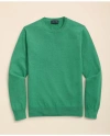 Brooks Brothers Supima Cotton Crewneck Sweater In Green Heather