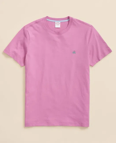 Brooks Brothers Supima Cotton Jersey T-shirt In Burgundy