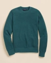 Brooks Brothers Supima Cotton Pique Crewneck Sweater In Green