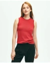 Brooks Brothers Supima Cotton Shell Sweater | Bright Red | Size Large