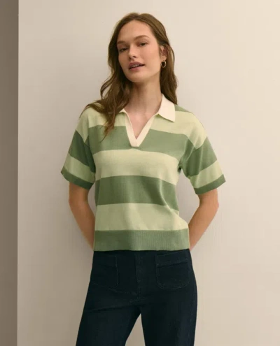 Brooks Brothers Supima Cotton Short-sleeve Rugby Polo Sweater In Animal Print