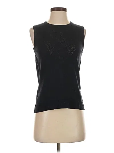 Pre-owned Brooks Brothers Sweater Vest In Black