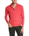 Brooks Brothers Half Zip Golf Pullover In Pink