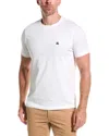 Brooks Brothers Solid Cotton T-shirt In White