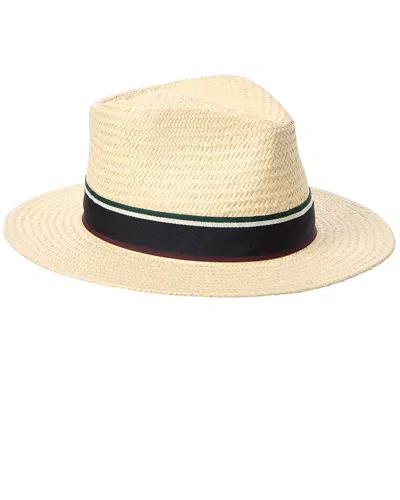 Brooks Brothers Teardrop Fedora In Brown