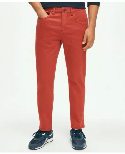 Brooks Brothers The 5-pocket Twill Pants | Red | Size 38 32