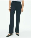 Brooks Brothers The Essential Stretch Wool Trousers In Navy