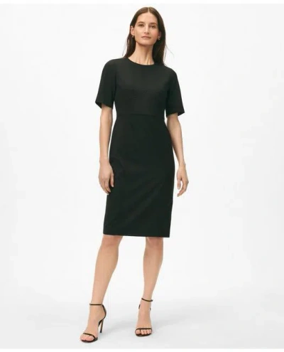 Brooks Brothers The Essentials Sheath Dress In Black