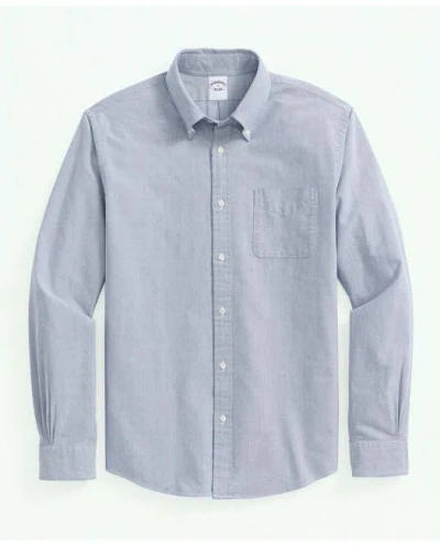 Brooks Brothers Friday Oxford Shirt In Blue