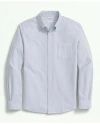 Brooks Brothers Friday Oxford Shirt, Candy Striped In Blue