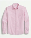 Brooks Brothers Oxford Cotton Button-down Shirt In Pink