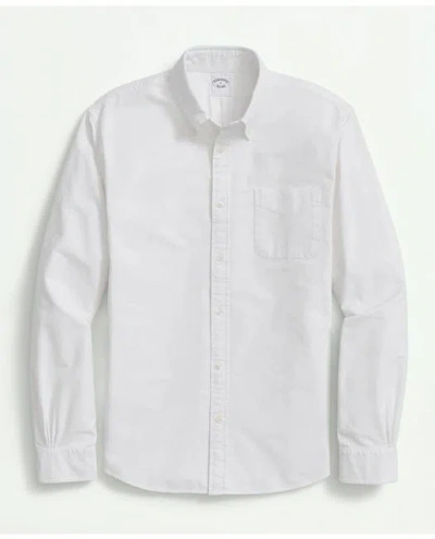 Brooks Brothers Friday Oxford Shirt In White