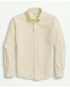 Brooks Brothers Friday Oxford Shirt In Yellow