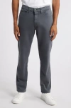 Brooks Brothers The Richmond Five-pocket Straight Leg Pants In Gray