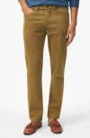 Brooks Brothers The Richmond Five-pocket Straight Leg Pants In Green