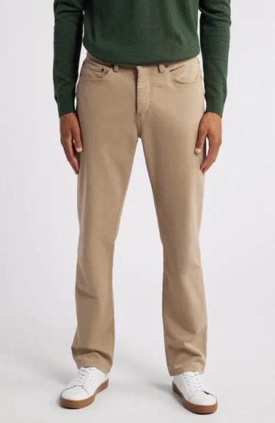 Brooks Brothers The Richmond Five-pocket Straight Leg Pants In Khaki